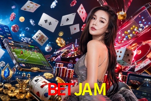 Interfaz de la app móvil BETJAM en un smartphone moderno